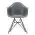 Cadeira de Braços em Plástico Eames DAR / Base Preta